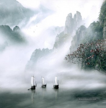 realistische Fotografie 03 Chinesische Landschaft Ölgemälde